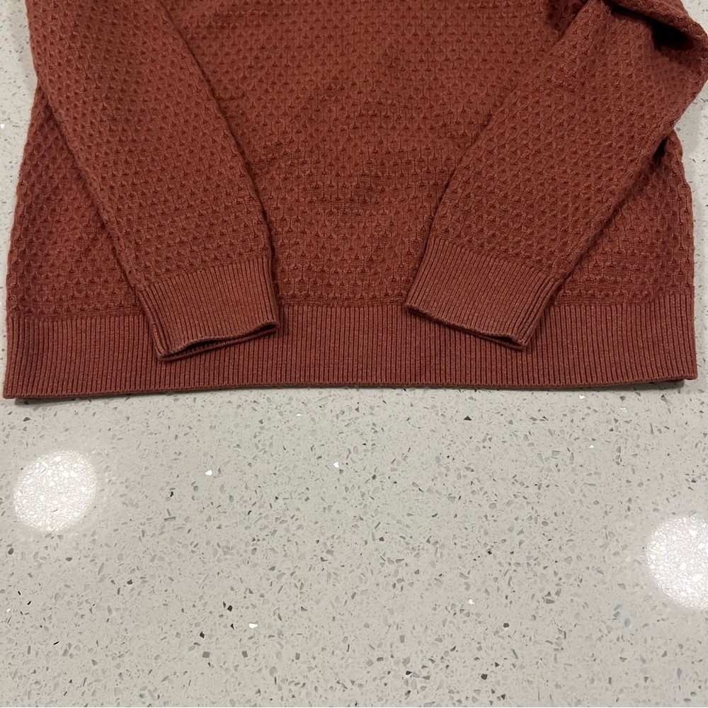 DENVER HAYES Rust Color Sweater Women's Size XL - Picture 8 of 10